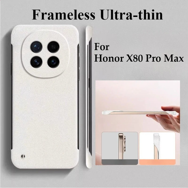 Ultra Thin Frameless Phone Cover - Ультратонкий безрамочный чехол для Honor X80