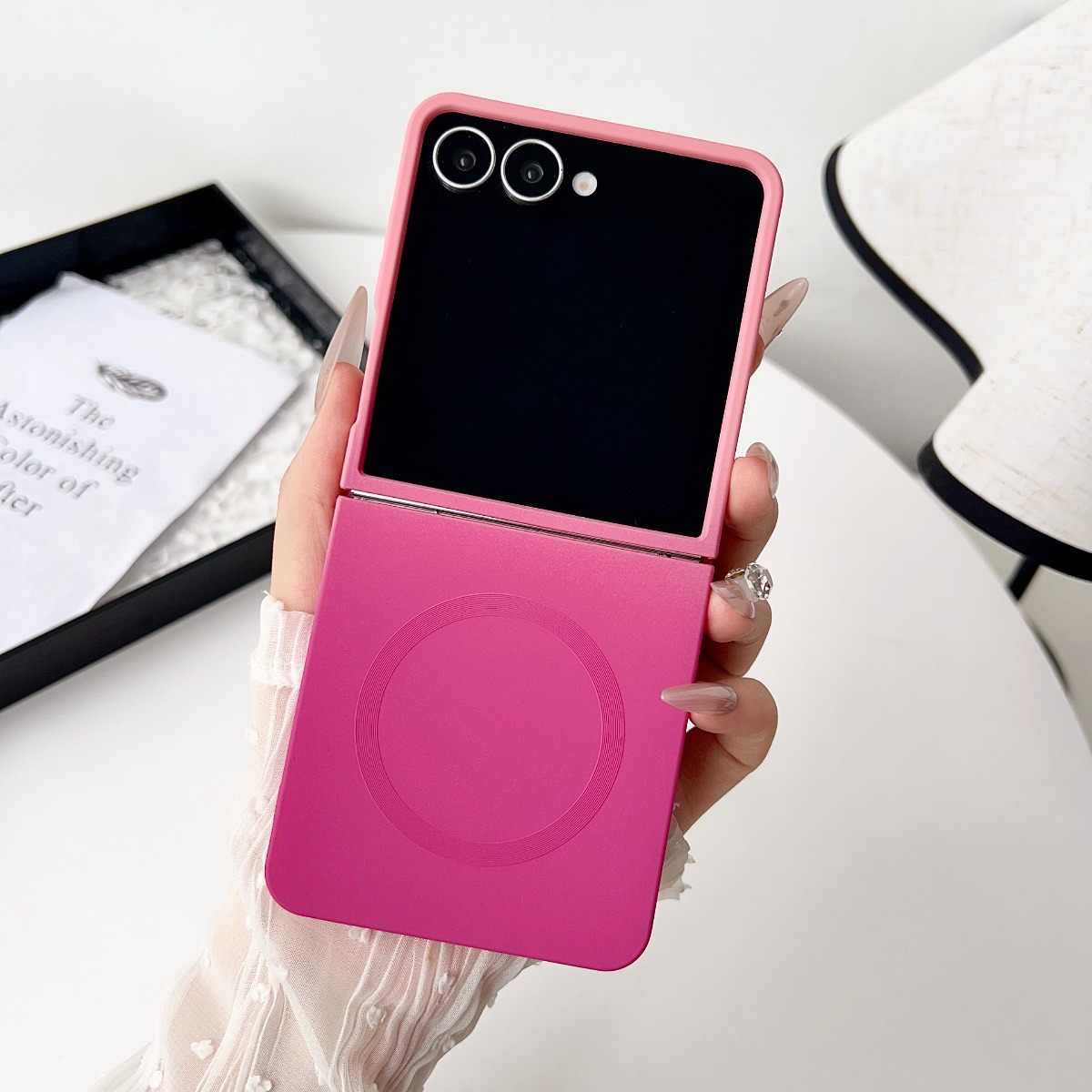 Liquid Silicone Magnetic Phone Case - Градиентный жидкий силиконовый мягкий магнитный чехол