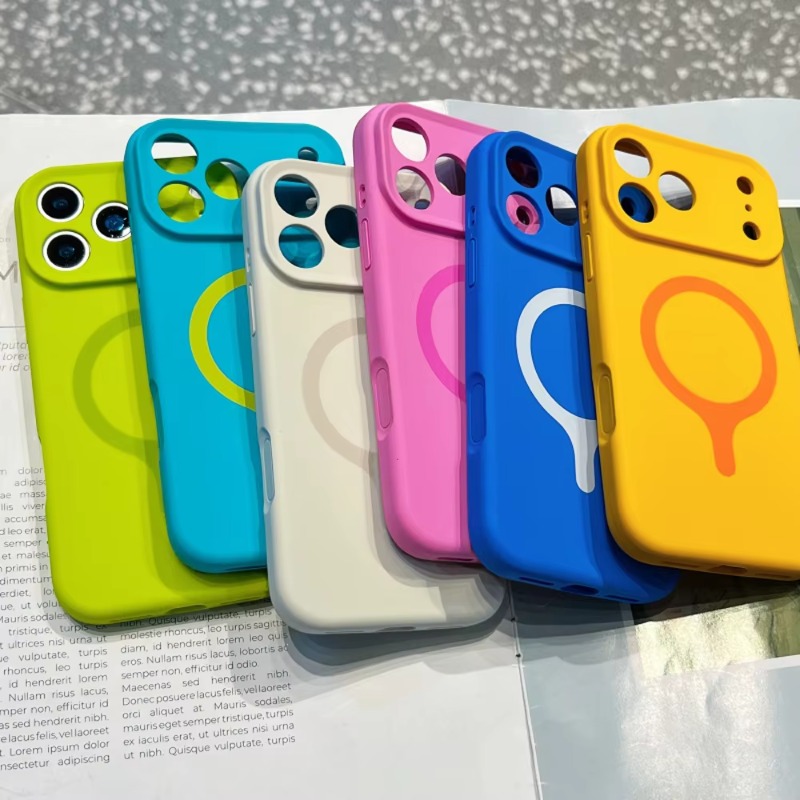 Liquid Silicone Magnetic Phone Case - Жидкий силиконовый чехол с магнитным креплением