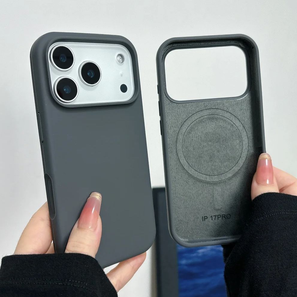Жидкий силиконовый чехол для i – обзор и цена Liquid Silicone Magnetic Phone Case